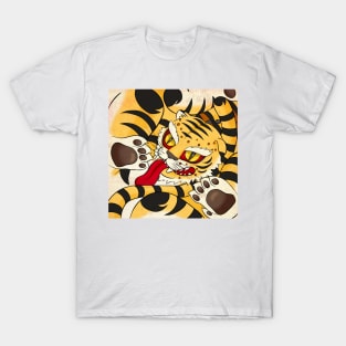 Minhwa: Yogi Tiger C Type T-Shirt